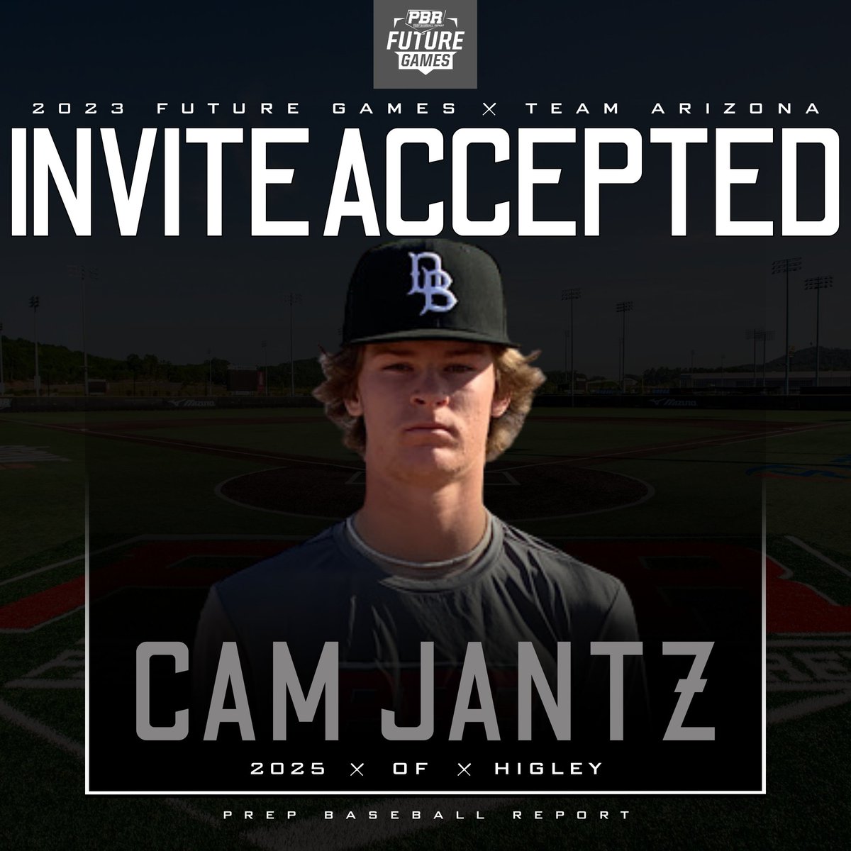 ✍️𝐅𝐮𝐭𝐮𝐫𝐞 𝐆𝐚𝐦𝐞𝐬 𝐈𝐧𝐯𝐢𝐭𝐞 𝐀𝐜𝐜𝐞𝐩𝐭𝐞𝐝✍️

‘25 OF Cam Jantz is heading to <a href="/LakePointSports/">LakePoint Sports</a> later this month to represent Arizona at the '23 Future Games.

Jantz was a top performer at the Top Prospect Games last month.

👤Profile: loom.ly/zzQwqa8 | #BeSeen