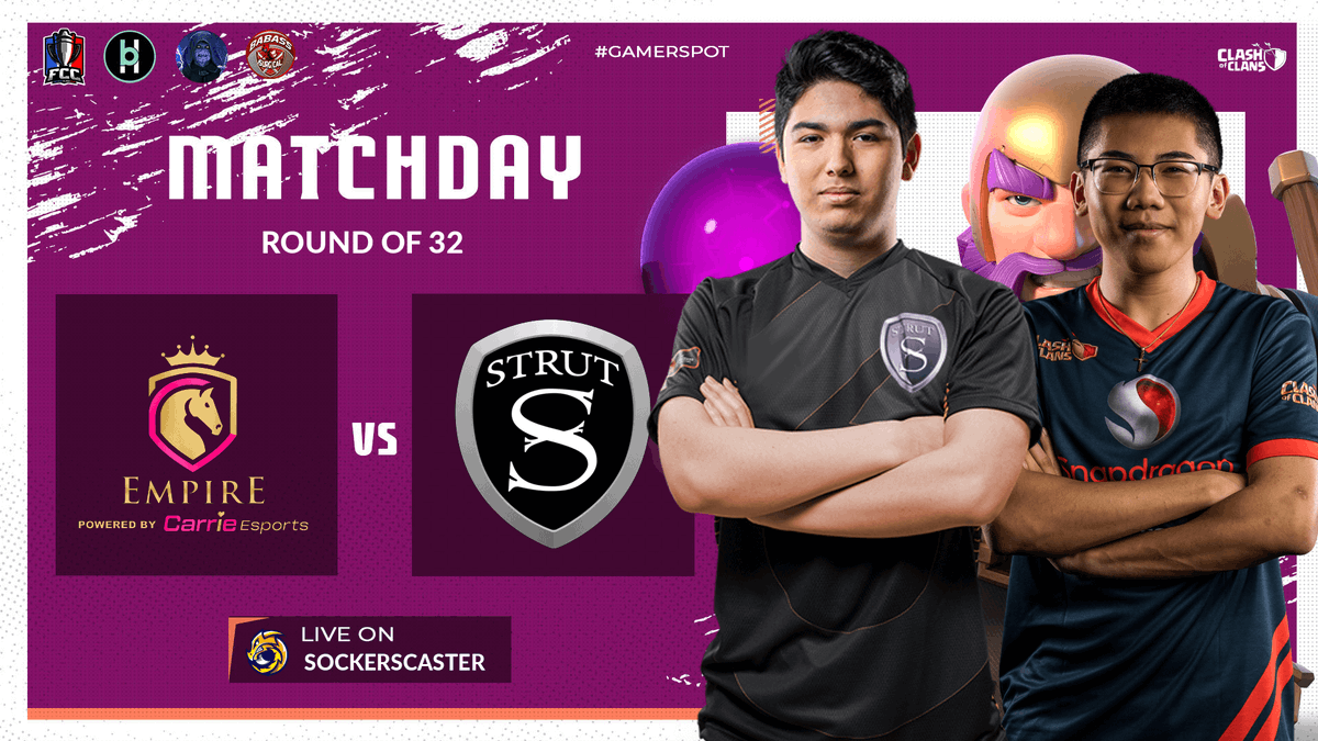 Sockers_'s tweet photo. 🔴LIVE
https://t.co/NpOTVaWsNM
@FrenchCup
Round 32

Casteo de un Servidor
🗣️🎙️ @Sockers_

➡️ @STRUTesportsCoC VS #empiregaming

RT🔄 https://t.co/eDxHB4SBeJ