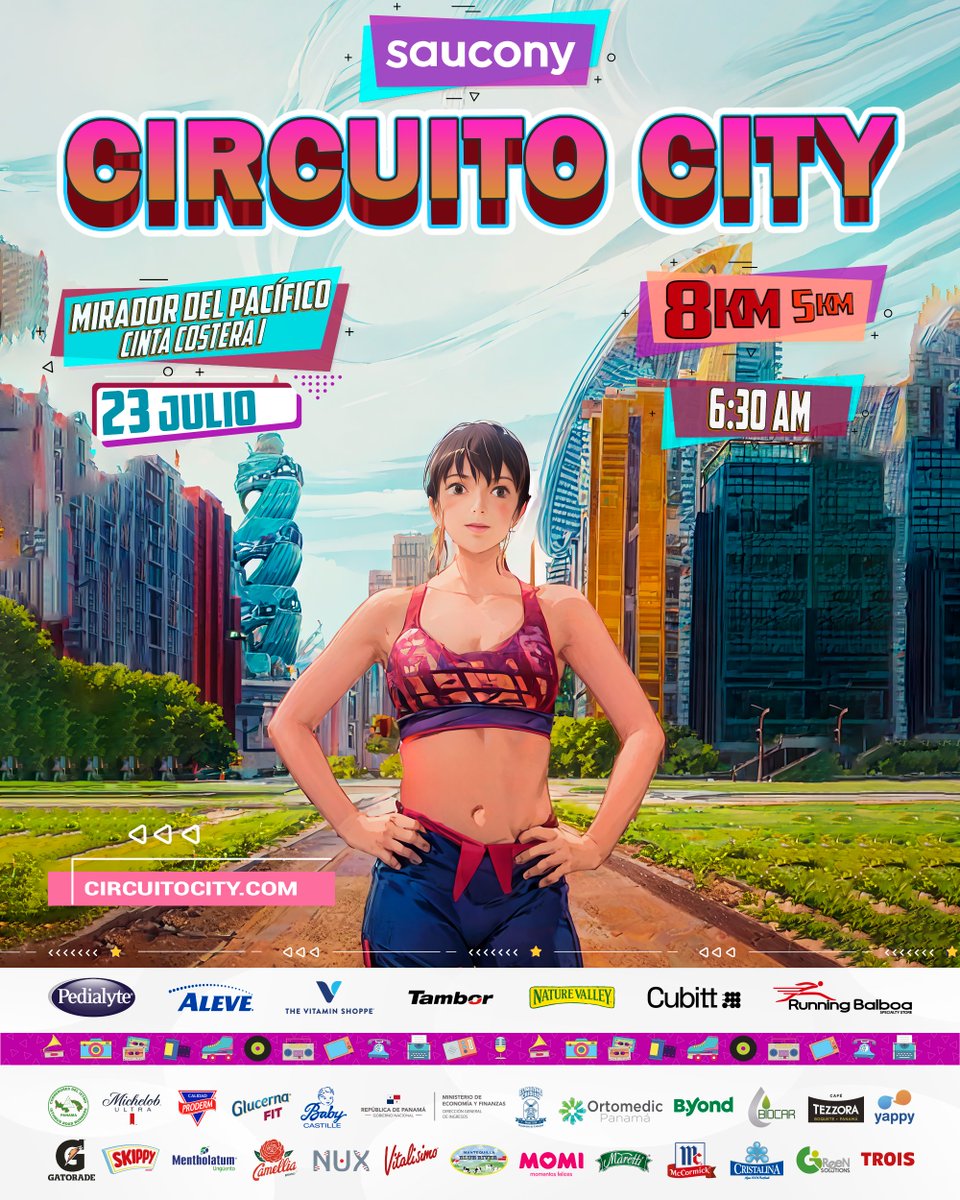 Inscríbete en la próxima carrera circuitocity.com