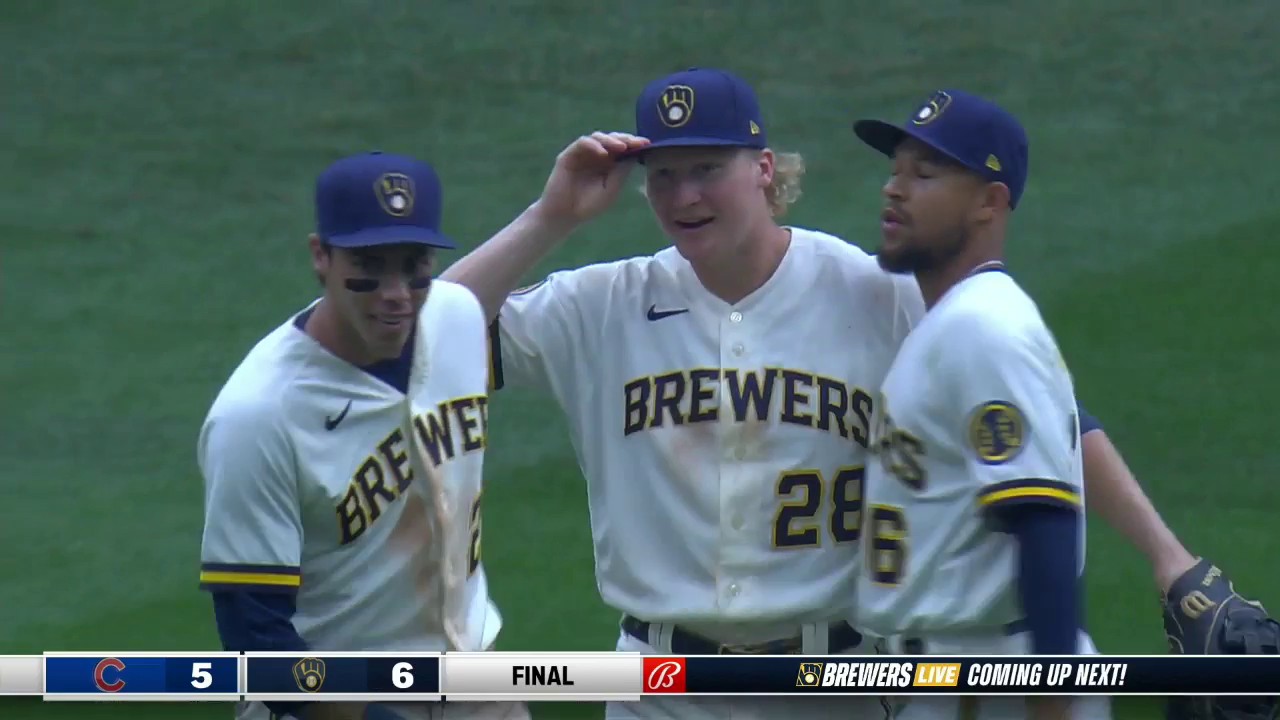 Cubs at Brewers / Twitter