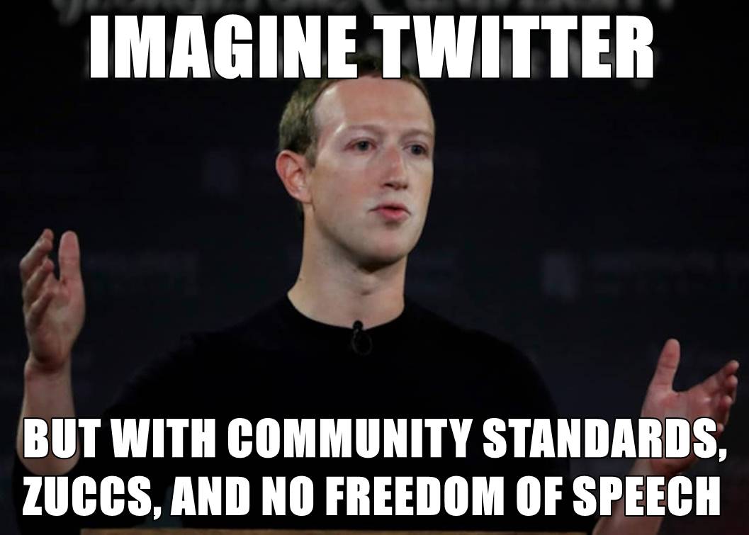 Dispropoganda's tweet photo. Mark introducing threads. https://t.co/ciMyzWvjTS