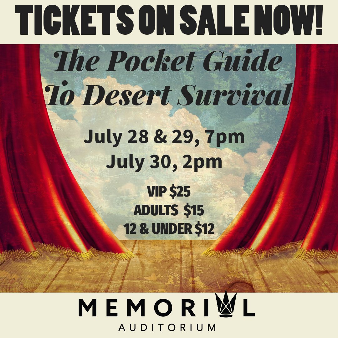 MemorialPittKS's tweet photo. You don't want to miss this production! Get your tickets here! https://t.co/hlxs5dIqzW https://t.co/hmCI72MaeA