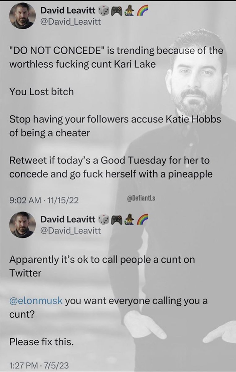 connor_c99's tweet photo. @davidleavitt @elonmusk Cunt https://t.co/RY6EDZaaTP