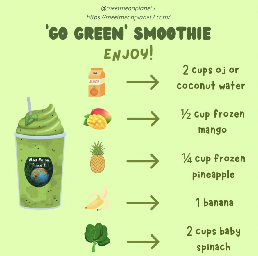 MeetMeonPlanet3's tweet photo. Who doesn't love a fresh, healthy and delicious #smoothie  on a hot summer day?! Tasty tips at https://t.co/rqJfsYMqz5 What's your favorite summer smoothie recipe? Comment below!
#greensmoothie #recipe #recipes https://t.co/To691DPSoP