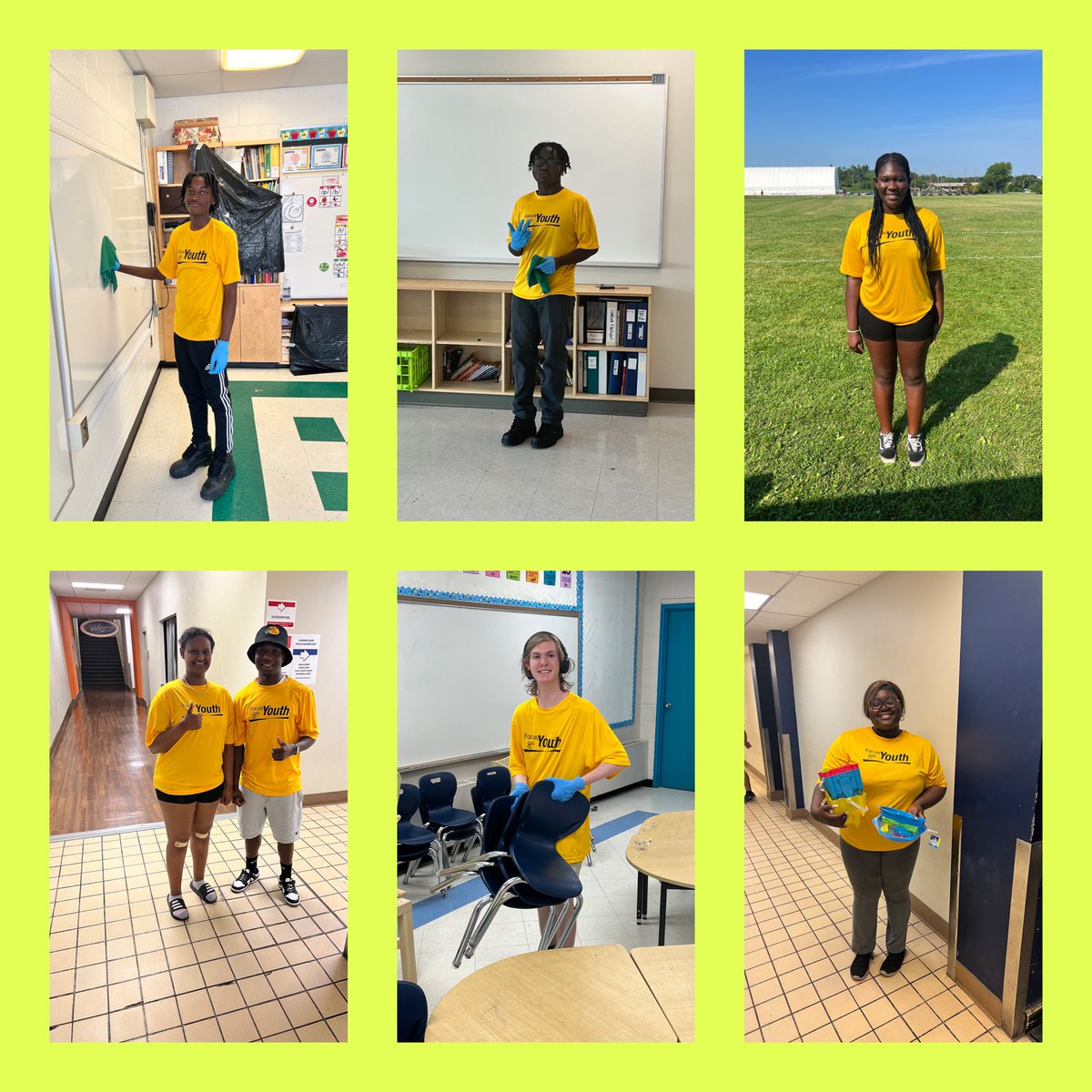 MarianiCanada's tweet photo. Lots of great smiles and excitement today as our OCSB FOY students embarked on new experiences.  Some supported campers at local Museums and assisted with outdoor activities, while others are preparing classrooms for the Fall! @BenVallati @OCSBContEd #ocsb #ocsbFOY https://t.co/m0HmBfWmIQ