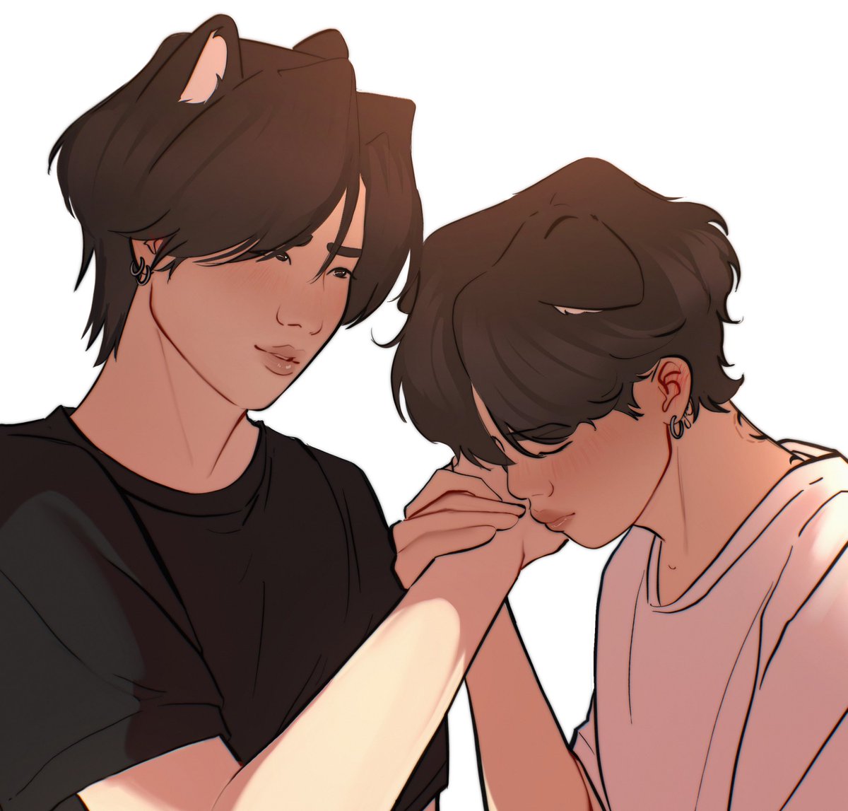 I missed you too 🤍 #yoonmin
