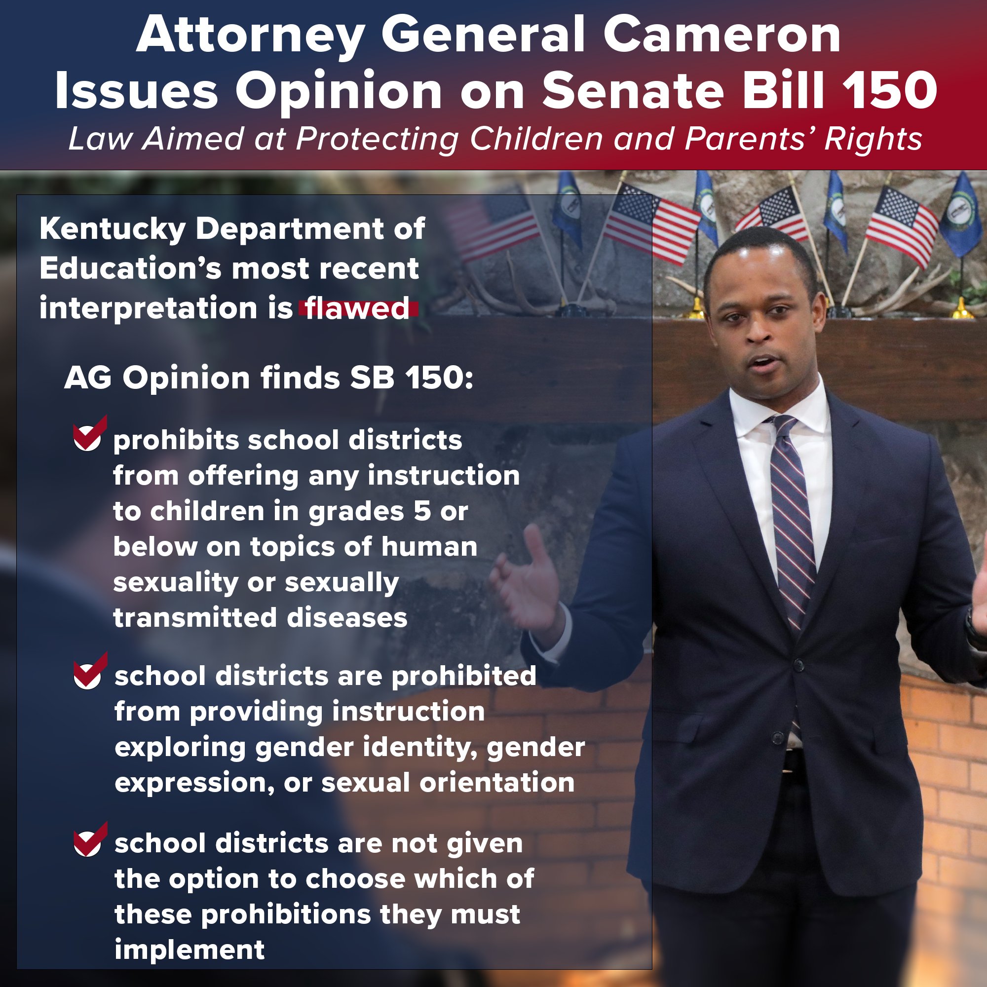Attorney General Daniel Cameron on Twitter "Today I issued an Opinion