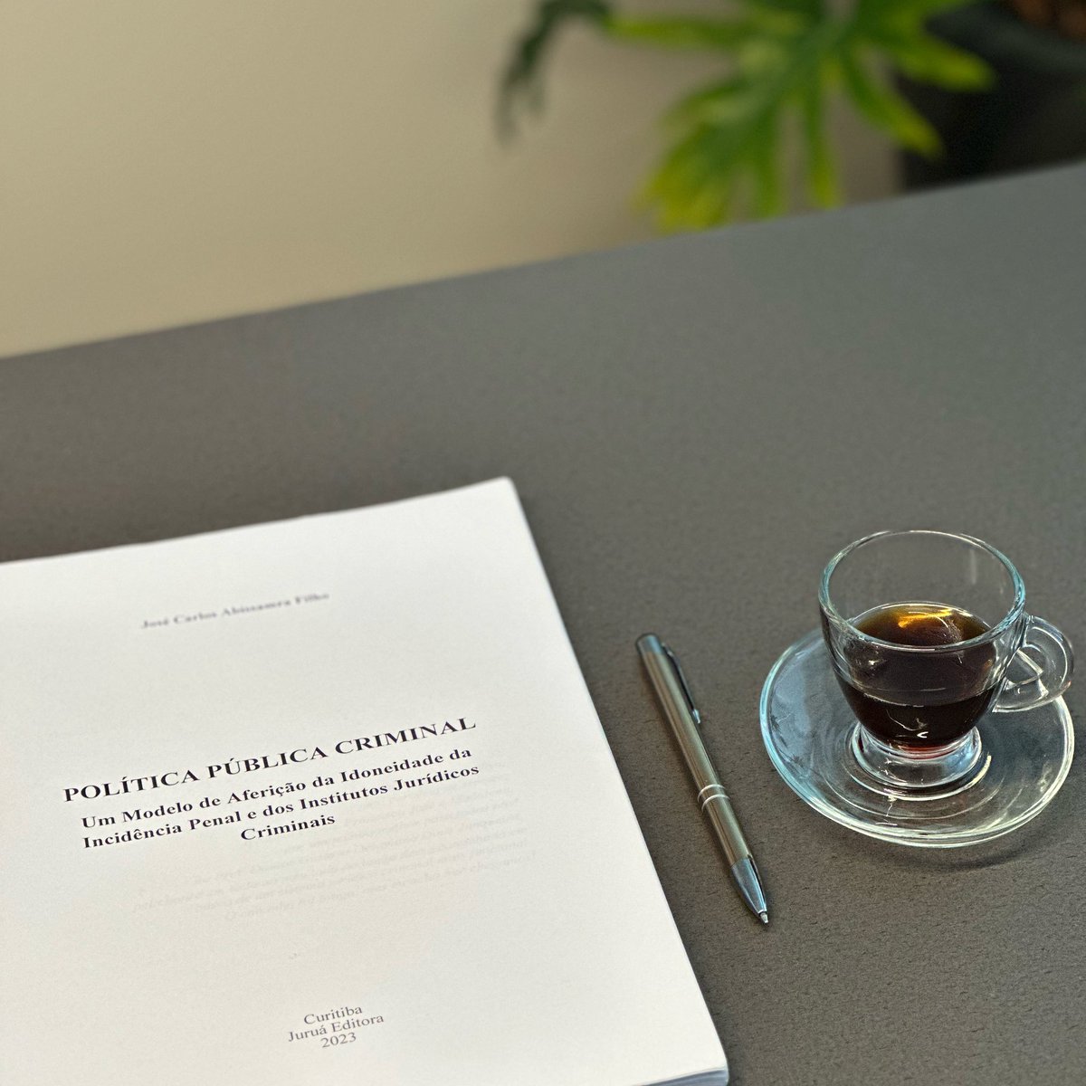 AbissamraJose's tweet image. Mais um livro saindo do forno! 

Lançamento em breve. 

@editorajurua 📚

#política #políticapública #Criminal #segurançapública #direitopenal #processopenal #execuçãopenal #editorajuruá #criminalpolicy #publicpolicy #PublicPolicy