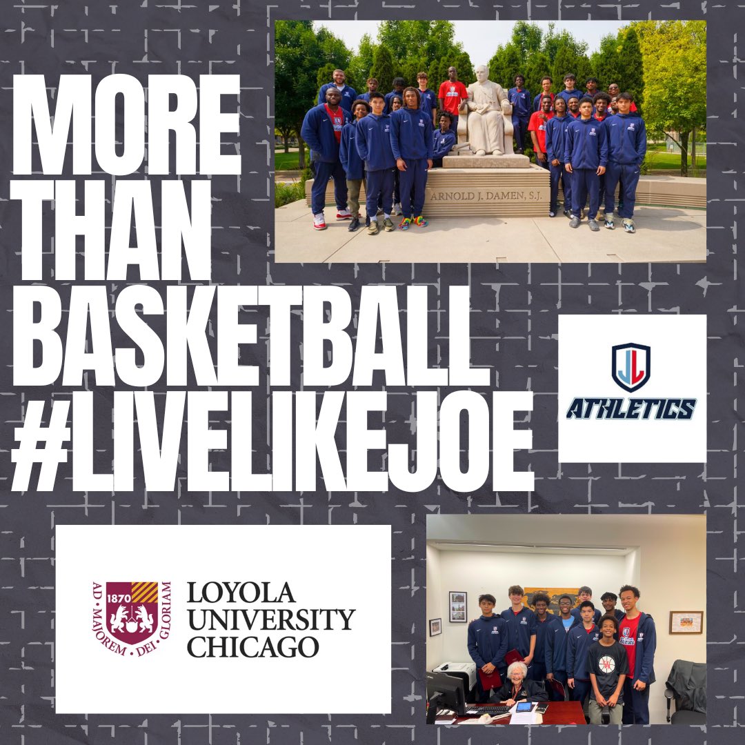 AthleticsJoe's tweet photo. If you can see it you can be it. #livelikejoe #sisterjean #STUDENTathletes @LoyolaChicago @PrepHoops https://t.co/VA3t8iI9Je
