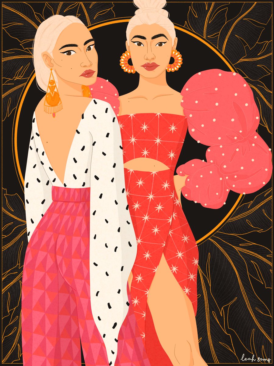 We are the glitz.
We are the glam.
We are the dazzling future. 
⚡️💄💋