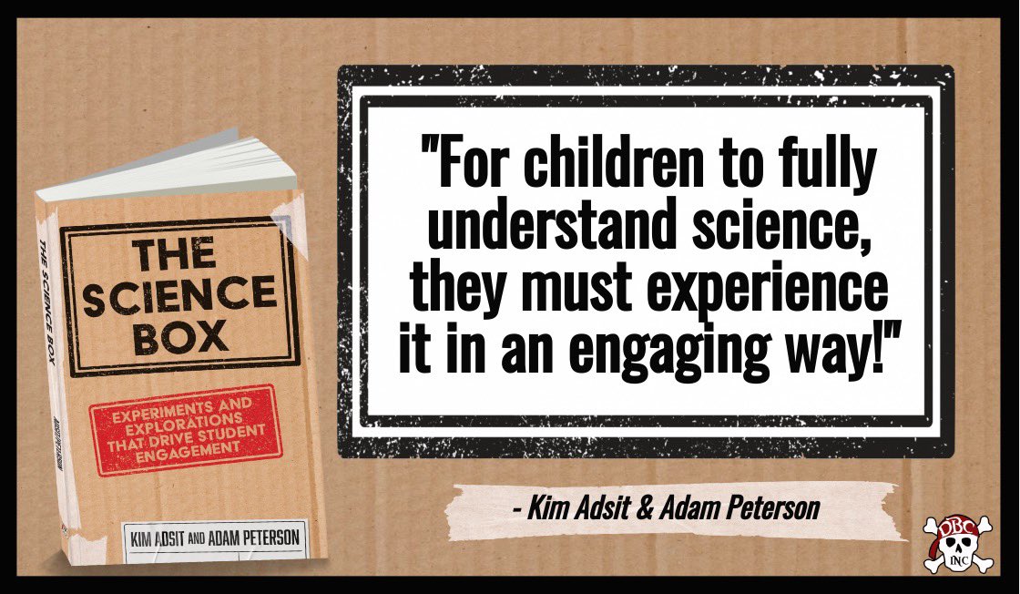 burgessdave's tweet image. &quot;For children to fully understand science, they must experience it in an engaging way.&quot; - @AdamPetersonEdu  &amp;amp; @kindergals in #TheScienceBox from #dbcincbooks
amazon.com/Science-Box-Ex…
#dbcincbooks #tlap #teachPlayLearn #scitlap @dbc_inc
