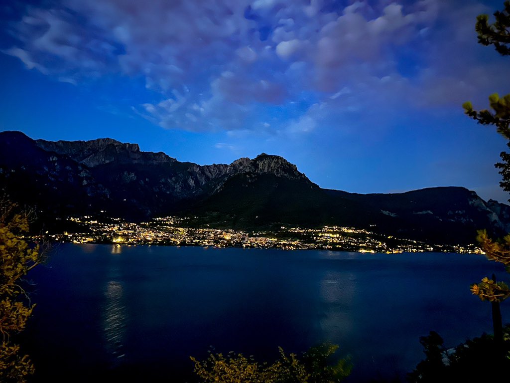 Buonanotte dal Lago di Como!