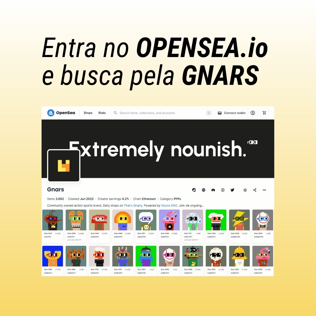 SurfguruPro's tweet photo. Nós temos falado bastante sobre a @gnarsdao , a comunidade da web3 que está mudando a forma como a galera dos esportes radicais se relaciona 🌊🌊

Para participar, você precisa tem um GNAR e nesse carrossel a gente te ensina como se faz para ter o seu! https://t.co/RGItSmjQTU