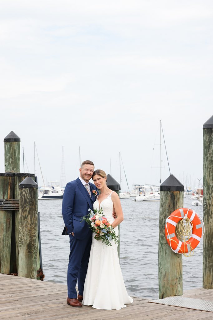 Melissa &amp; Nate married in Annapolis, MD