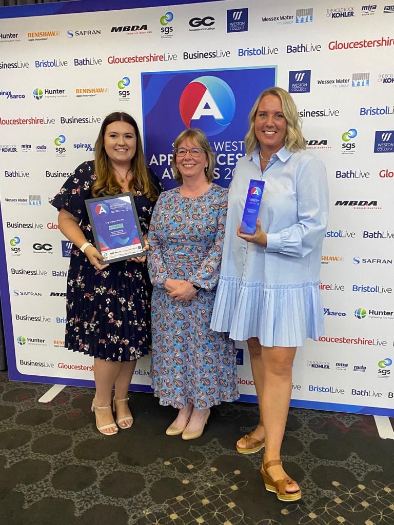 We are delighted to announce that we have won at the South West Apprenticeship Awards for Large Employer!🏆 #SWapprenticeshipawards
