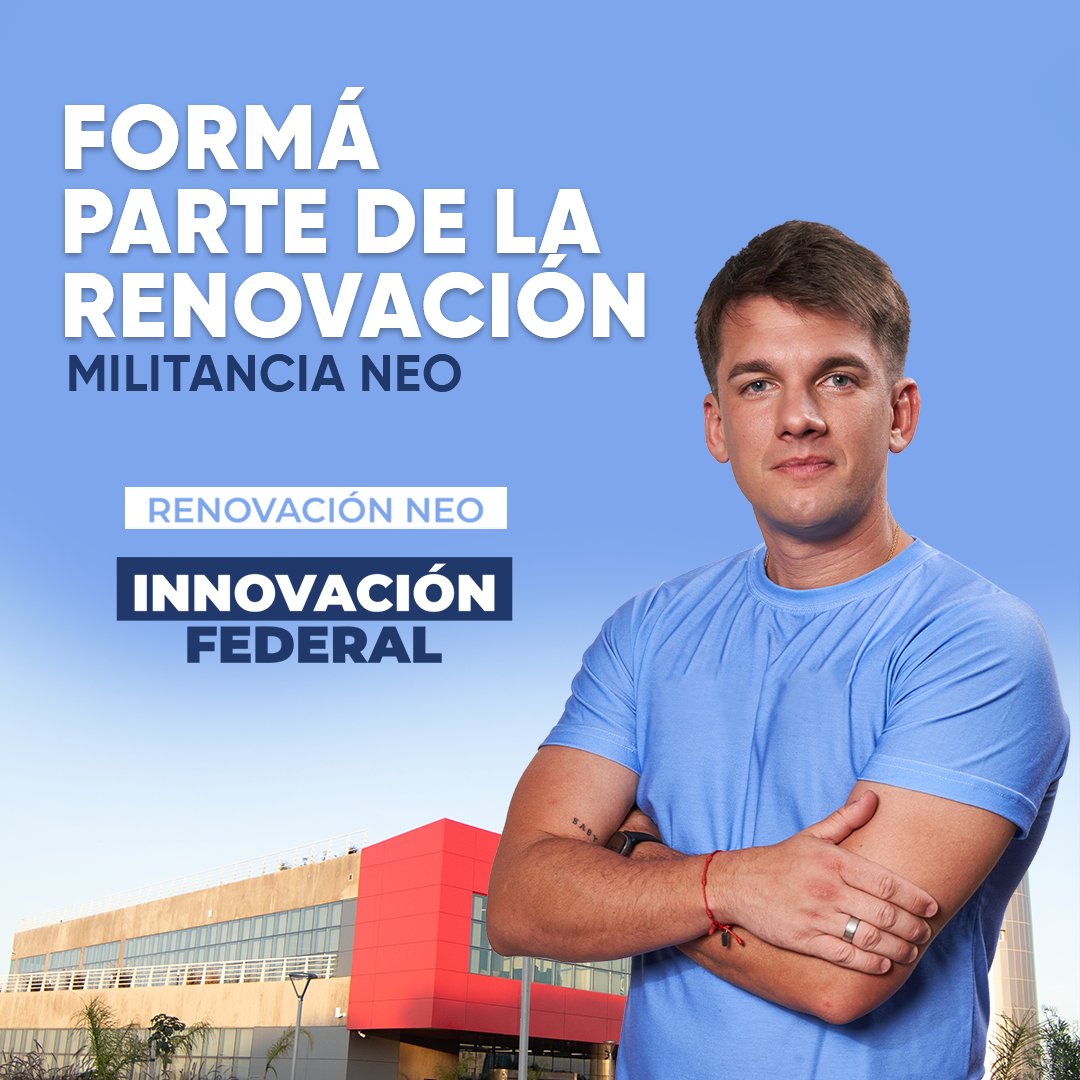 ¿Estás listo para formar parte de la fuerza más potente de la provincia? En nuestra militancia, creemos en el poder de la innovación como motor para el progreso. 

 ¡Regístrate acá! forms.gle/4bU6KkrrXTt21G… 💪✨