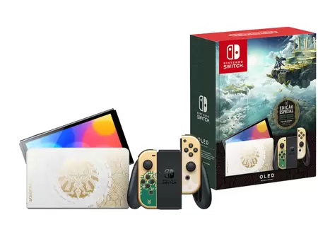 🚨 Nintendo Switch OLED Edição The Legend of Zelda: Tears of the Kingdom - 64 GB

👀 A VERSÃO MAIS BONITA DO NINTENDO SWITCH OLED COM SEU MENOR PREÇO!!!

✅ POR: R$ 2.499,99

👉🏻 nintendo.trilogygames.com.br/oledtotk?track…