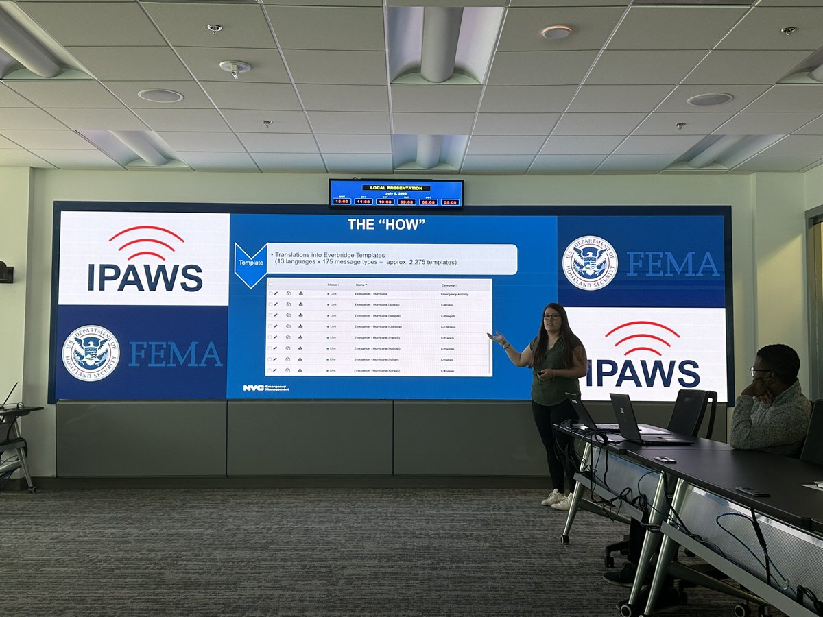 Always a pleasure to nerd-out about #alerting with the wonderful folks on @fema Team #IPAWS. Thank you for having us for a great day at the TSSF. Highly encourage other alerting authorities to schedule a trip!🚨‼️ 

#emergencymanagement #publicwarning