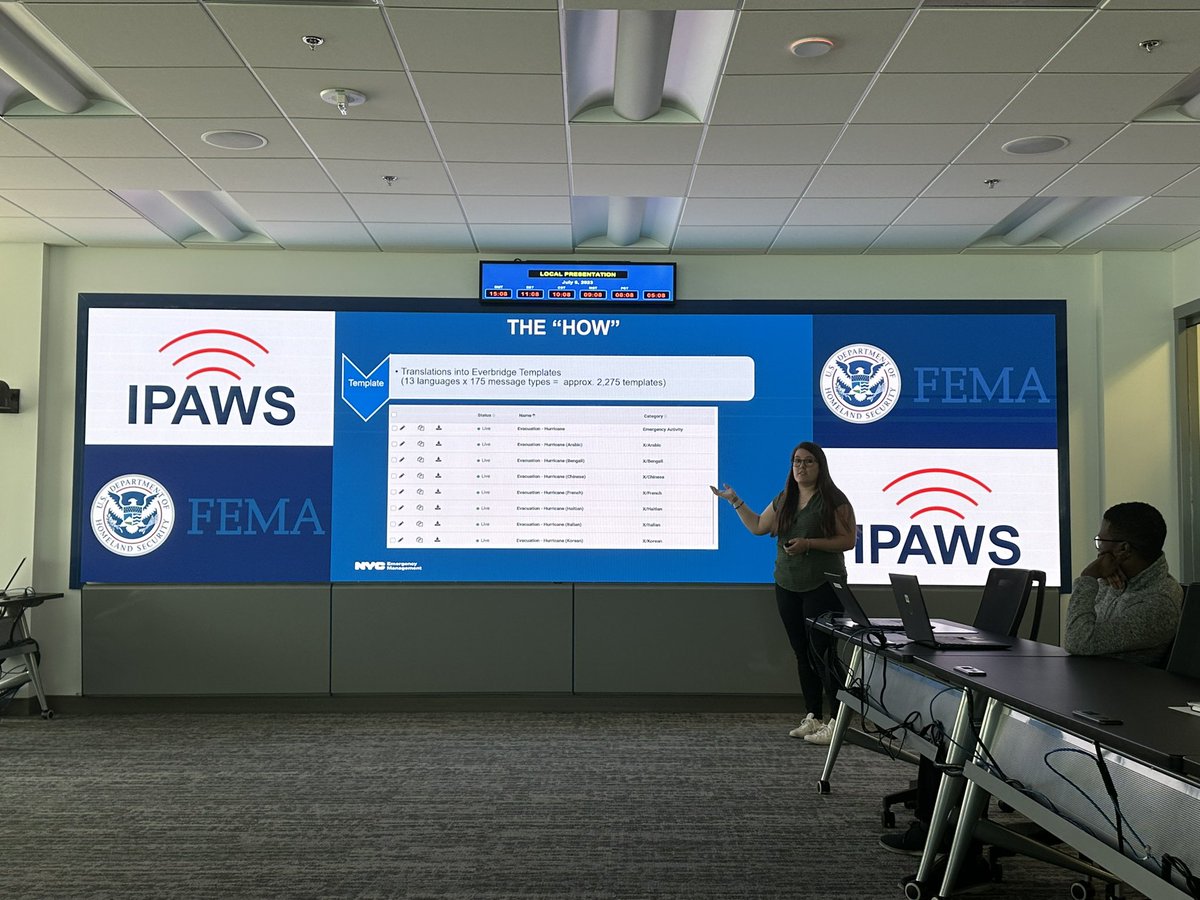 bbaudendistelNY's tweet image. Always a pleasure to nerd-out about #alerting with the wonderful folks on @fema Team #IPAWS. Thank you for having us for a great day at the TSSF. Highly encourage other alerting authorities to schedule a trip!🚨‼️ 

#emergencymanagement #publicwarning