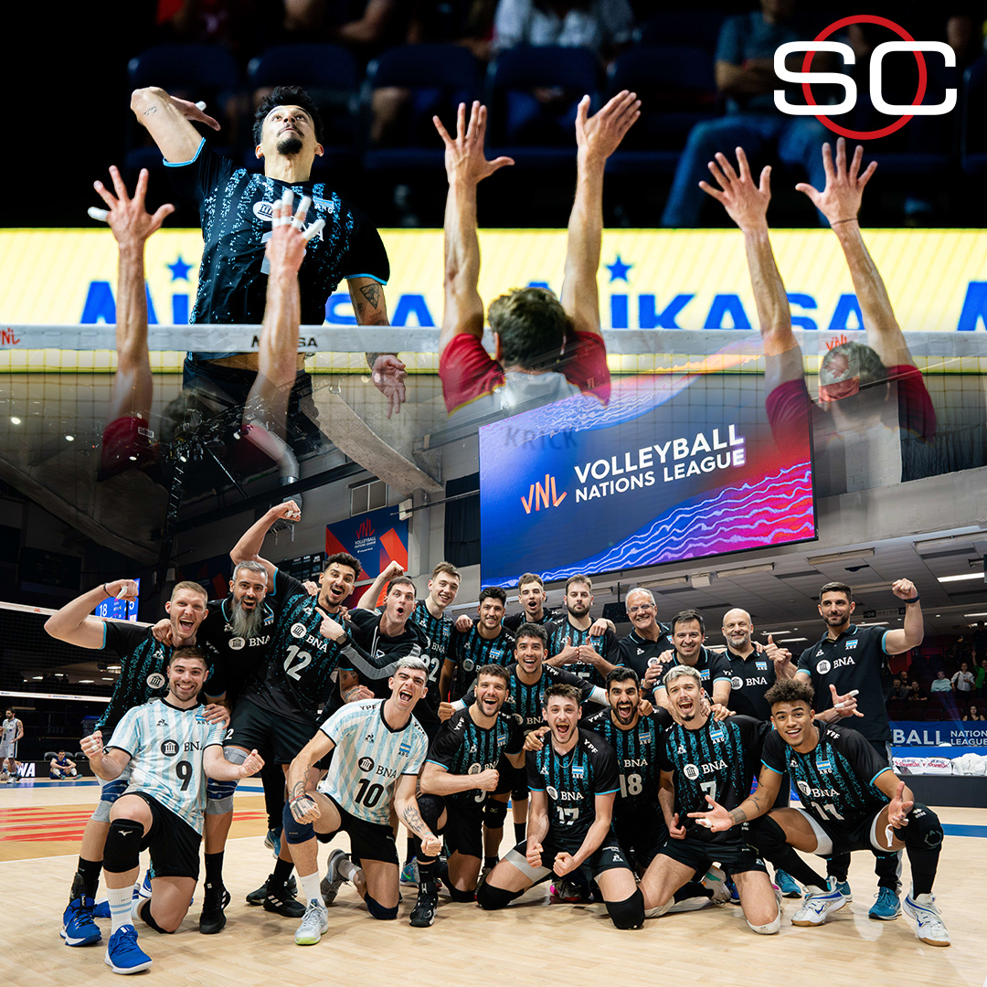 😱🇦🇷 ARGENTINA, A LAS FINALES DE LA NATIONS LEAGUE POR PRIMERA VEZ EN SU HISTORIA

🔥 La Selección de Marcelo Méndez no dejó dudas y venció a Alemania por 3-0 con parciales de  25-23, 25-18 y 25-17

📺 La #VNL2023, en vivo por #ESPNenStarPlus