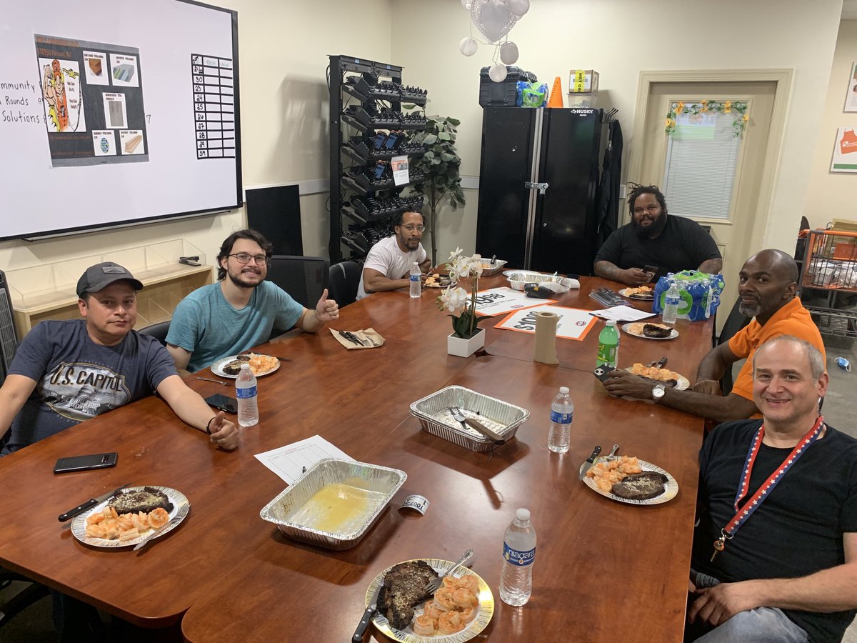 A little ribeye and shrimp with butter garlic sauce for the A team. A small thank you for all their hard work prepping for inventory 💪💪💪 My DS’s ROCK !!! ⁦<a href="/Tino_Longobardi/">Tino Longobardi</a>⁩
