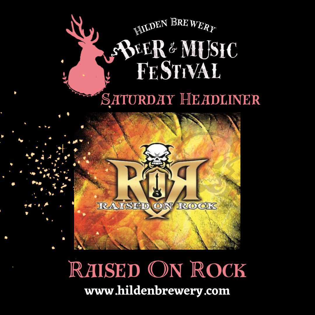Saturday night headliner! Book your tickets at hildenbrewery.com