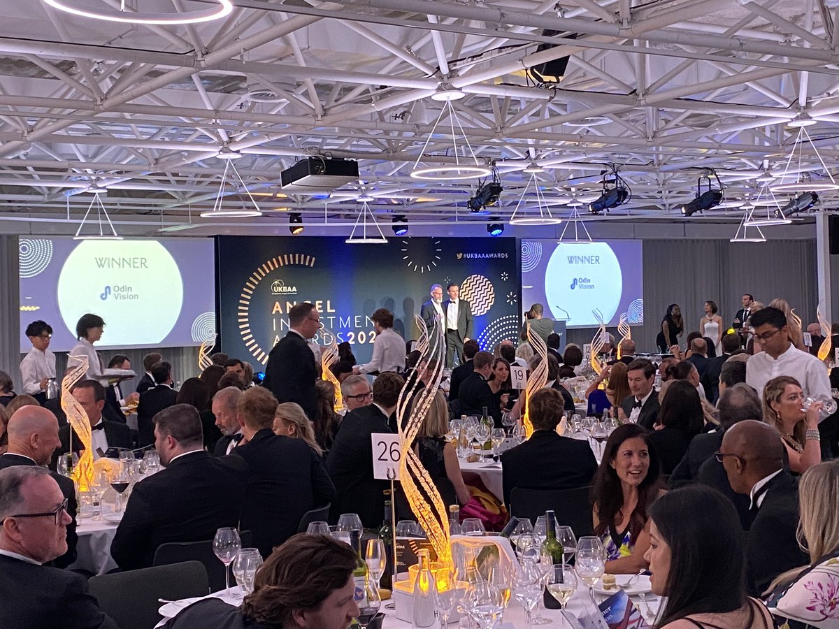 UK Business Angels (@ukbangels) on Twitter photo A huge round of applause for Exit of the Year winner <a href="/odin_vision/">Odin Vision</a> backed by AI Seed #UKBAAAwards A huge round of applause for Exit of the Year winner <a href="/odin_vision/">Odin Vision</a> backed by AI Seed #UKBAAAwards