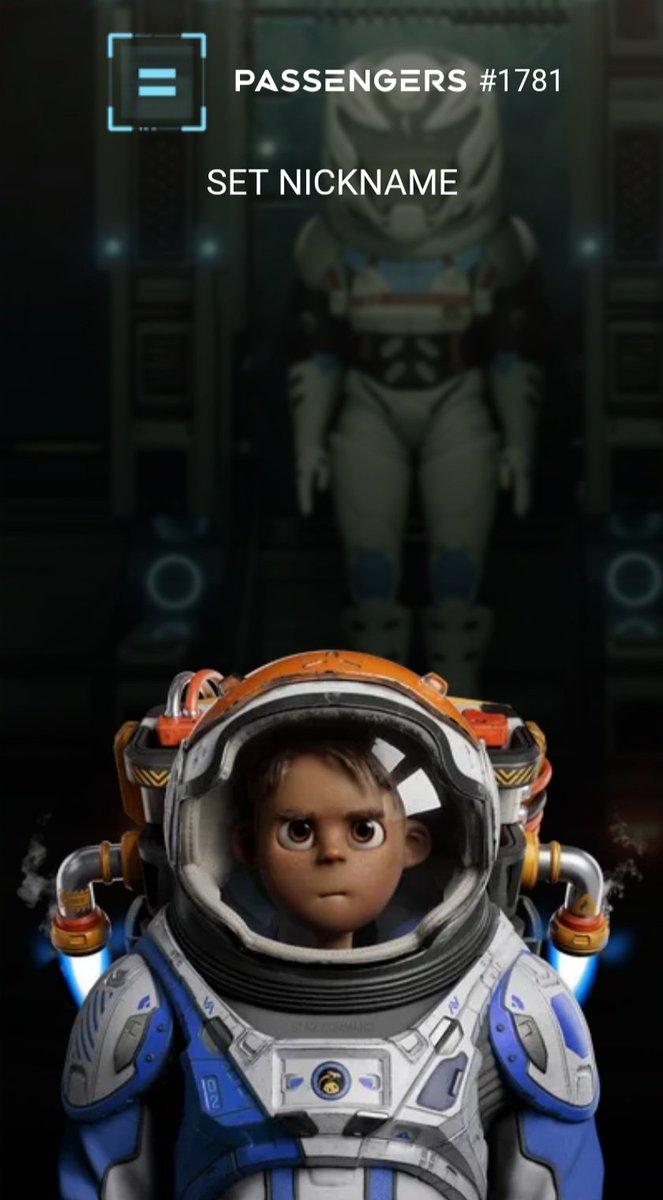 Added a new <a href="/Passengers_NFT/">PASSENGERS</a> Recruit today to the Crew! 🔥👨‍🚀🫡

What should i name him? 

He loves hanging out in the hidden and remote places of #NovaStation to get away from the crowd and observe the Universe... that or he is just hidding himself to smoke some stuff 🤣😁

#NFTs