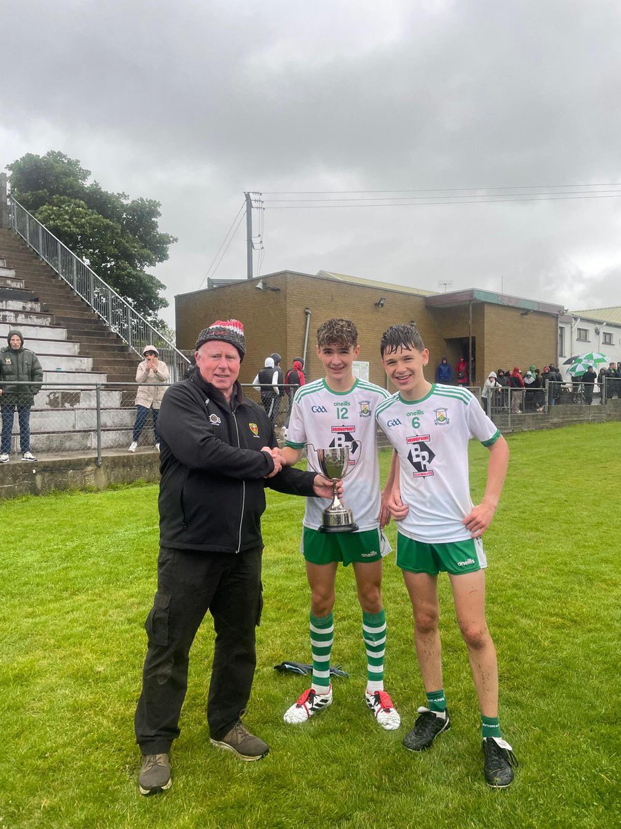 BurrenGAA's tweet photo. Down U15 All-County League Champions 🏆 

Congratulations to our U15 boys, a super win in really tough conditions. 

Burren 2-12 Bryansford 2-07 https://t.co/yse5tqS6B7