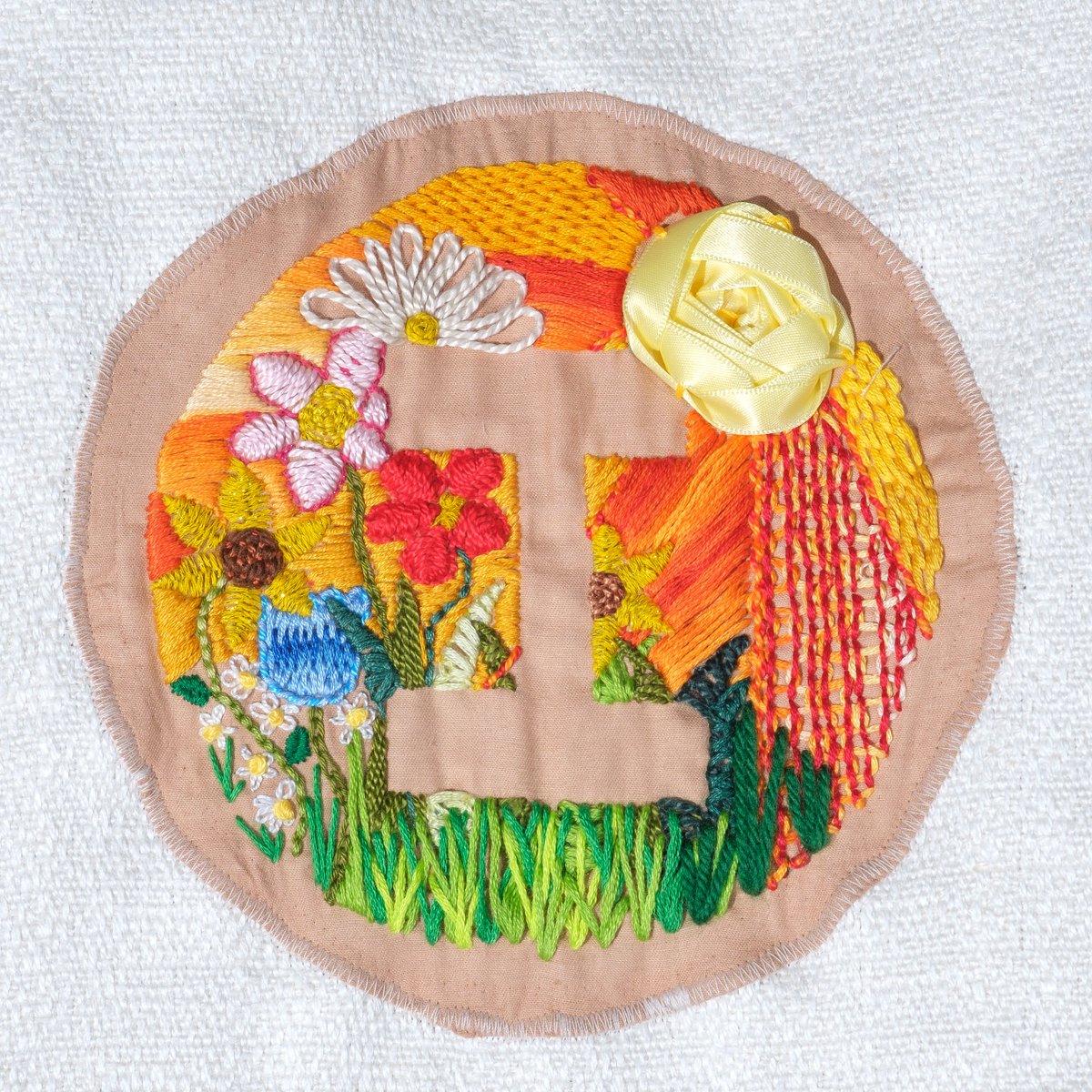 Inverkeithing Stitching in Time – 80th of 82 embroidery pieces. The artwork showcases images from Inverkeithing’s history. Like the artwork, we will showcase images of the amazing stitching talent, in chronological order

I - by Ann Murray