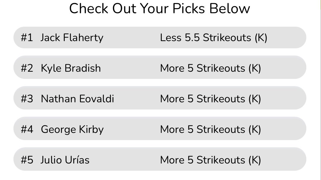 WPicks_'s tweet photo. ParlayPlay 🧪🧪

if you haven’t downloaded the app yet referral code and link 👇 

https://t.co/Bd5s0DRj9V

Referral code: WPicks 

2x first deposit + a 5$ bonus with my code 

#SportsGambling #gamblingtwitter #ParlayPlay #potd #PlayerProps #sportsbettingtwitter #MLB #MLBPicks https://t.co/ngYGqWtuye