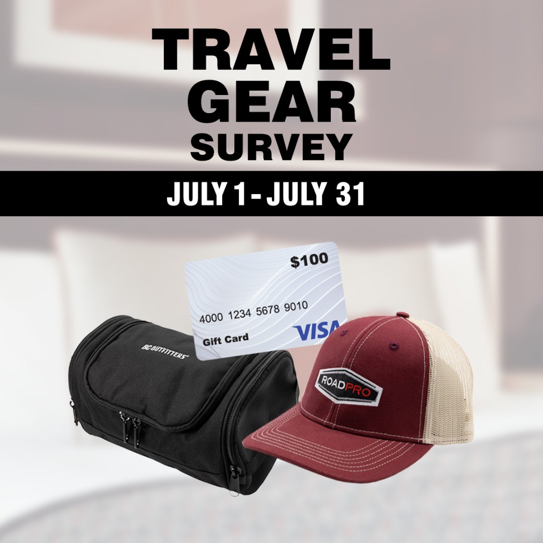 RoadPro_Brands's tweet photo. We would love to hear your input! What type of luggage do you usually buy? In appreciation of your time, your name will be placed in a drawing for a chance to win this month's prize pack. https://t.co/fBiGKdJmio
#Survey #Trucker #Trucking #TruckLife #RoadPro https://t.co/gT98Ps2nd8
