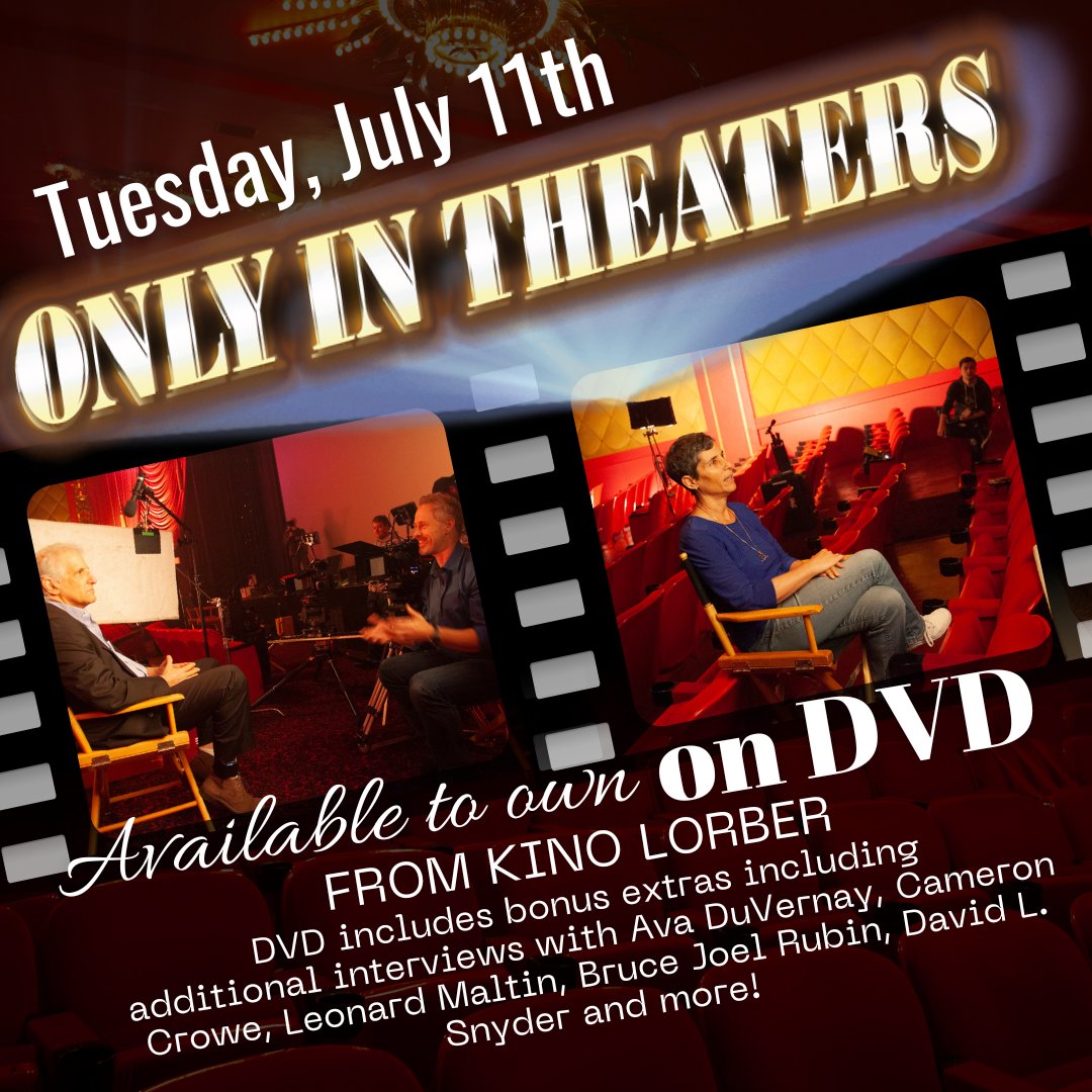 It's almost here! The @KinoLorber DVD release of Only in Theaters is this Tuesday, July 11th! Pre-order your copy today: kinolorber.com/product/only-i… 
#DVDRelease #NewOnDVD #MovieNight #OwnItOnDVD