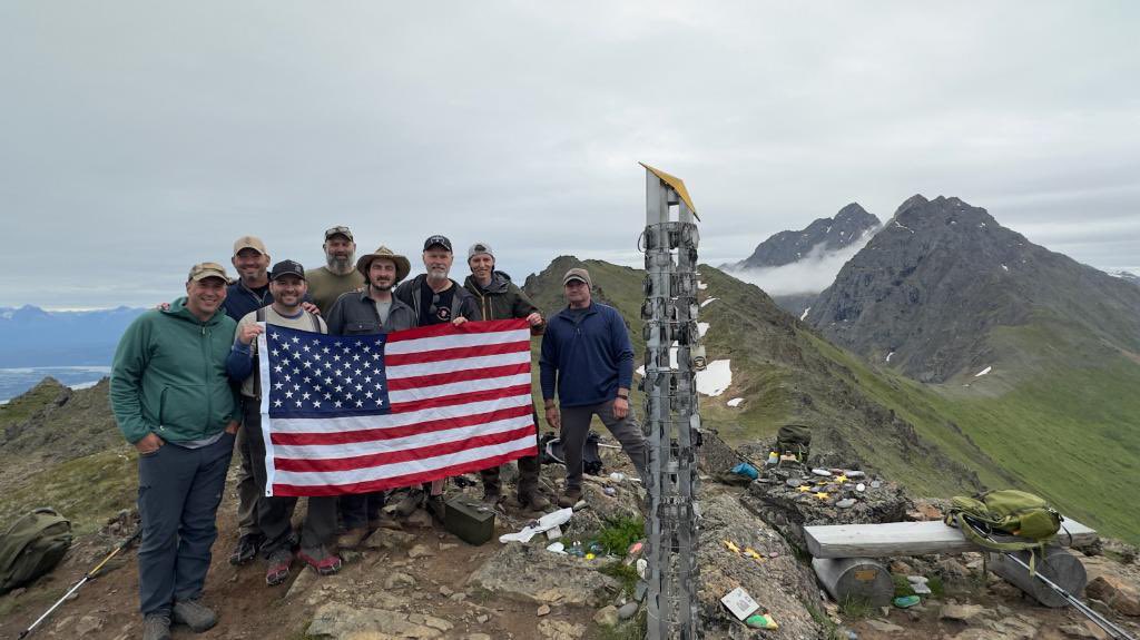 RKING90210's tweet image. Thank you Gold Star Peak @GoldStarPeakInc. We had a fantastic (and exhausting) time yesterday on our climb.
#AATW
