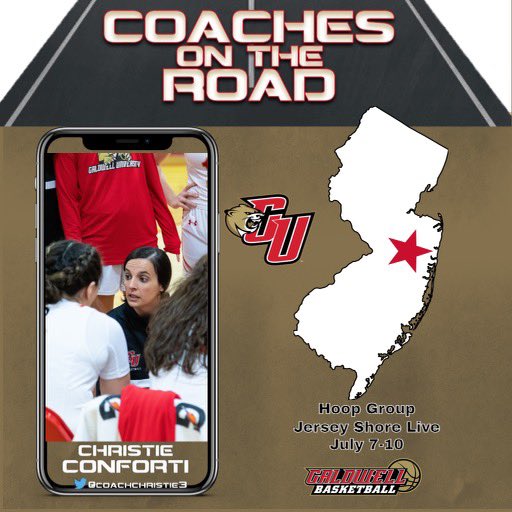 On the lookout for future Cougars this weekend. Can’t wait to see everyone at Sportika in Manalapan, New Jersey 🐾🏀 Send us those schedules!