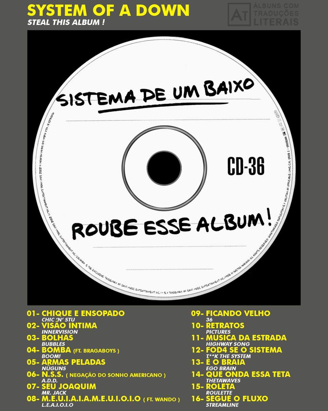 Traduções de músicas