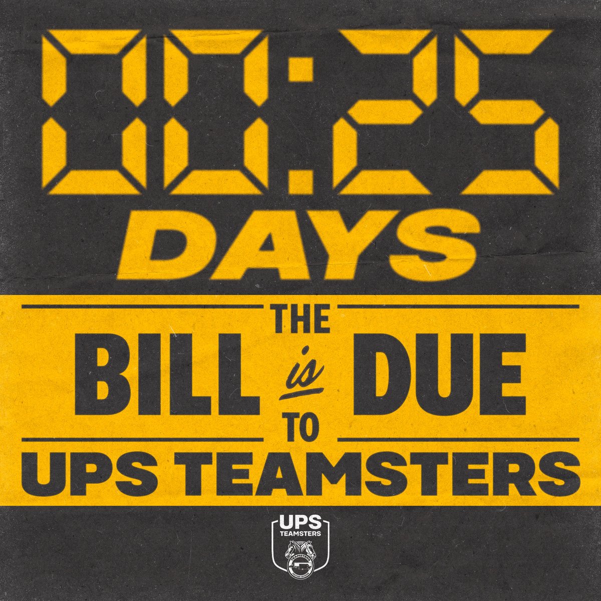 Tick tock.