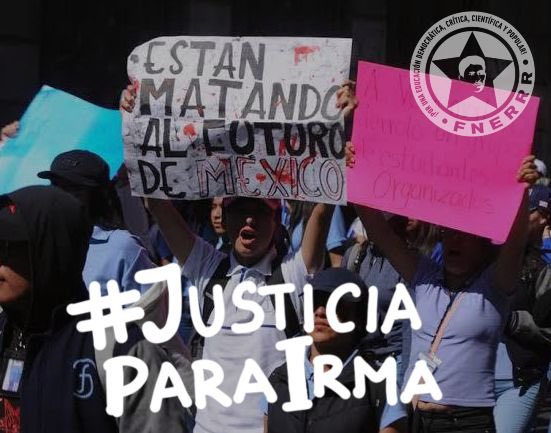 Edithlv12165464's tweet photo. No es posible que el @GobiernoMX y @lopezobrador_ dejen de lado el tema de la inseguridad y violencia que sufren los jovenes mexicanos; ¡Exigimos al gobierno del @Edomex que haga justicia por la muerte de la  joven asesinada Irma Hernández. 
#JusticiaParaIrma https://t.co/Xj9uiYZg7R