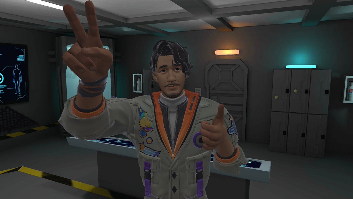 thesalt_muffin's tweet photo. Welcome to the Invincible 2 🚀🌌 (Im living my dream in vrchat AAAAAAAA- 😆👏❤️💙)

[ World by @SuperGWolf and Avatar from Davilos Avatar World ] 
#VRChat #vrchatfurry #markiplier #inspacewithmarkiplier #headengineermark https://t.co/x9o0L2XMRK
