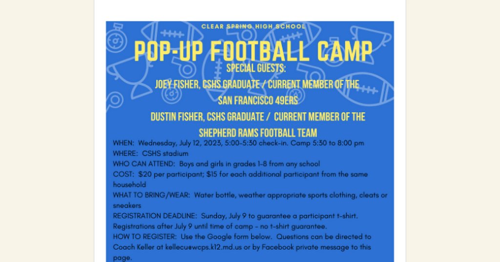 Clear Spring Blazers tweet media