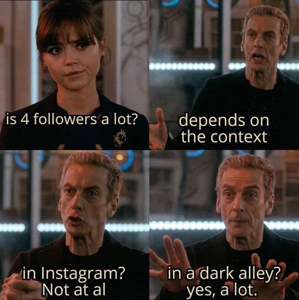 #context matters folks 😏