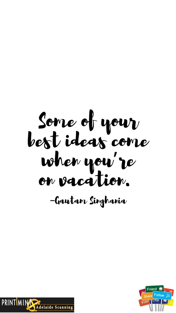 Print_Mint01's tweet photo. Not only do vacations provide us with physical rejuvenation through rest, relaxation, and new experiences, but they can also help to spark our imaginations and ignite creativity. Whether it's exploring a new city or taking a staycation, stepping away from our normal lives... https://t.co/H5kp6LC1Gf