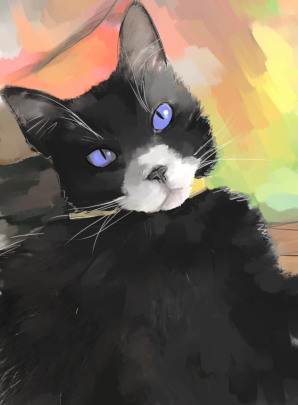 Look into my eyes! ...I promise you'll be okay!