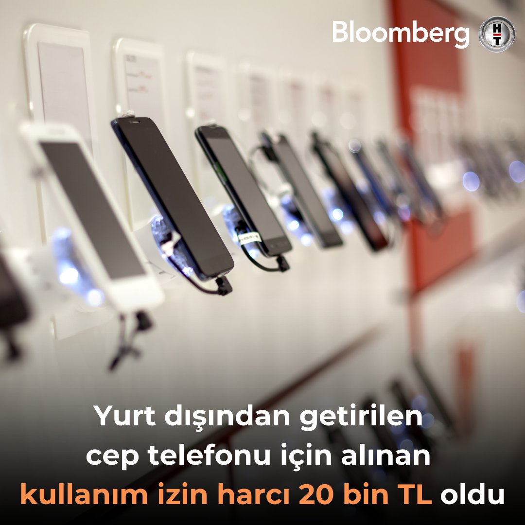 📍Yolcu beraberinde getirilen telefon kullanım izin harcı 6 bin 91 liradan 20 bin liraya yükseltildi.