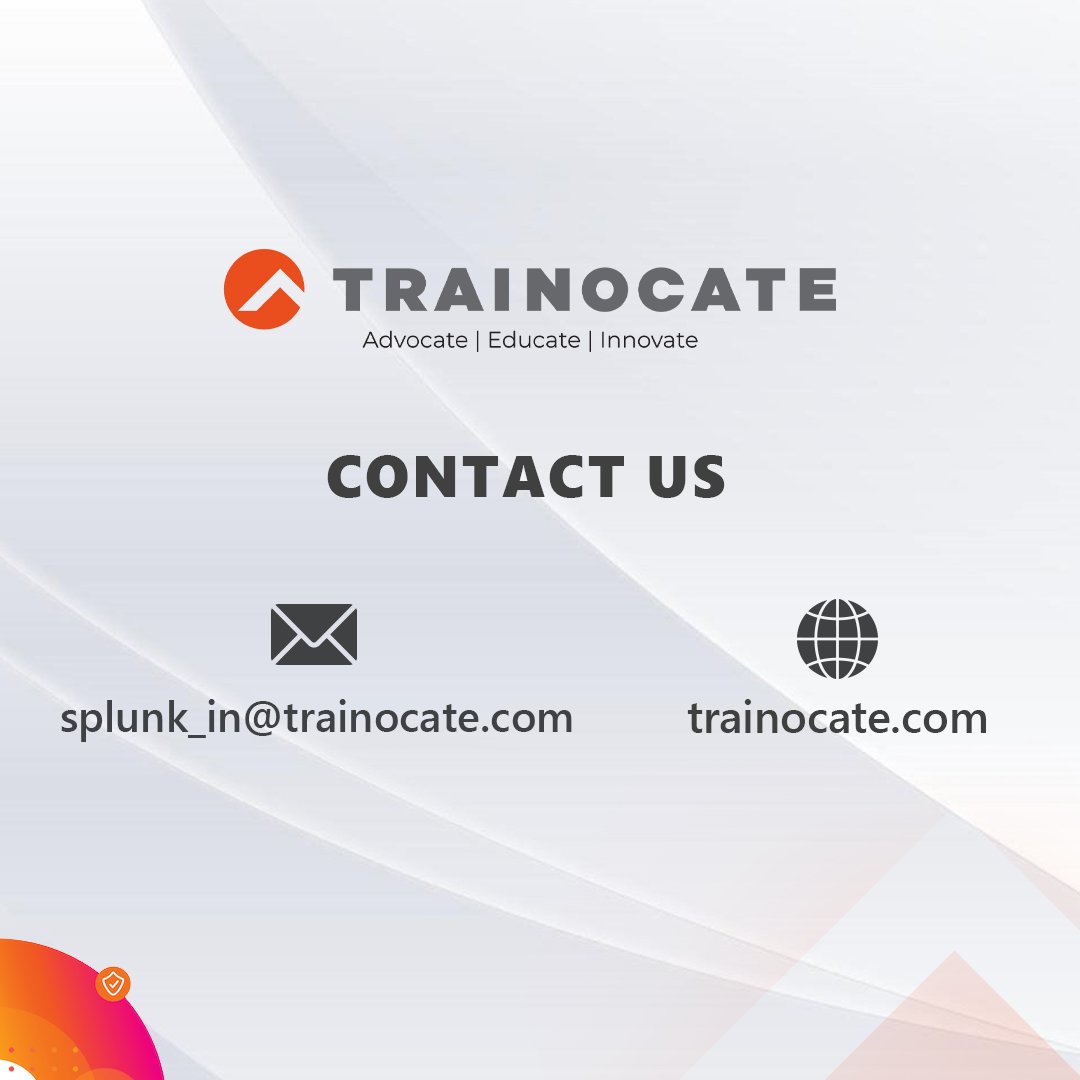 TrainocateIndia's tweet photo. Splunk certifications can help you become an expert user of the platform and you will be able to reap the benefits of a successful career.

Enroll now https://t.co/MeGTZBIn6y

#trainocateindia #gettrainocated #Splunk #poweruser #faststart #dataadministration #BigData https://t.co/SeCTqtlh7U