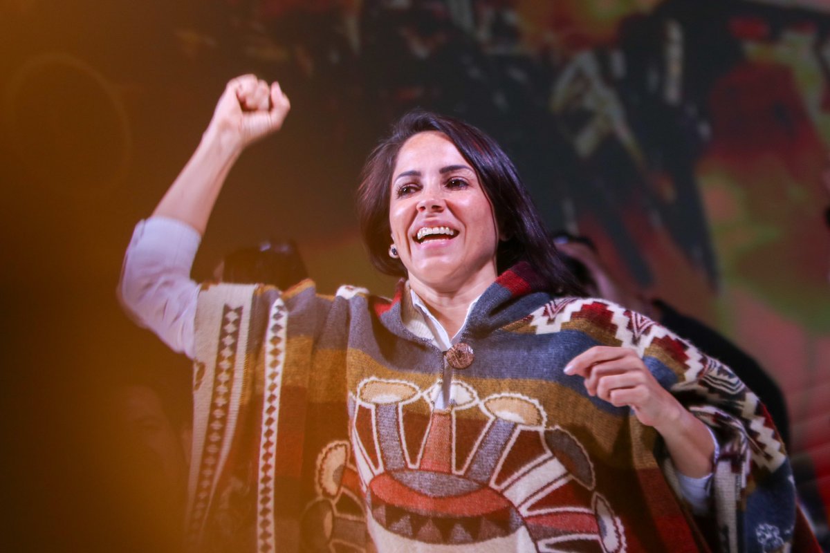 LuisaGonzalezEc's tweet image. ¡#ConLuisa la Patria resurge! Recorrer las calles y escuchar las voces de la gente, ver su apoyo y ansias por recuperar su país, me llena de energía. En una sola vuelta vamos a construir un futuro mejor para todas y todos. El 20 de agosto, haremos historia juntos. ¡Vamos adelante…