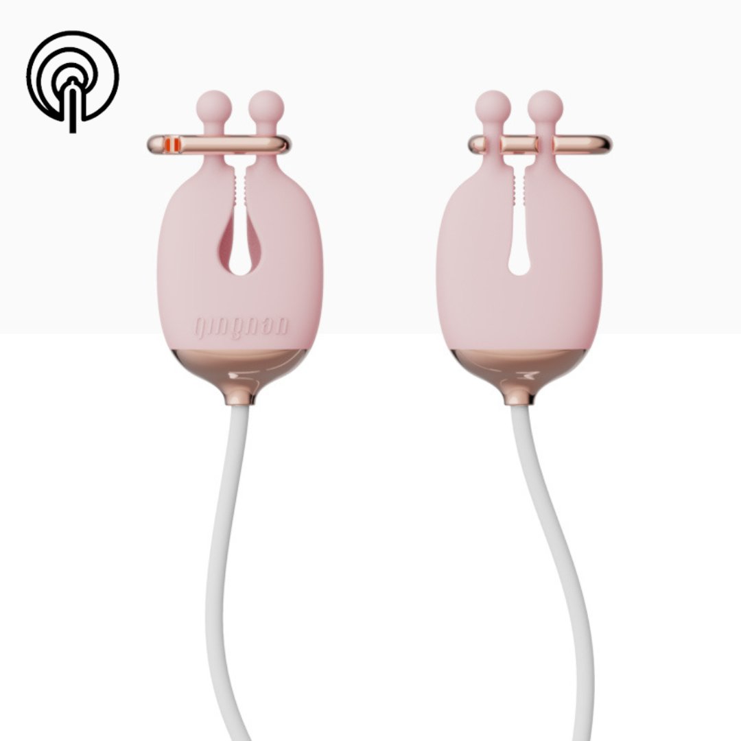 lollipoptoyss's tweet photo. Unleash Pleasure with Pink Vibrating Nipple Clamps! ๐๐ฅ Elevate your intimate experience with our stylish and thrilling accessory. Get ready to amplify sensations like never before! #PleasureRevolution #VibratingNippleClamps #IntimacyEnhanced https://t.co/UR1fgBypYq