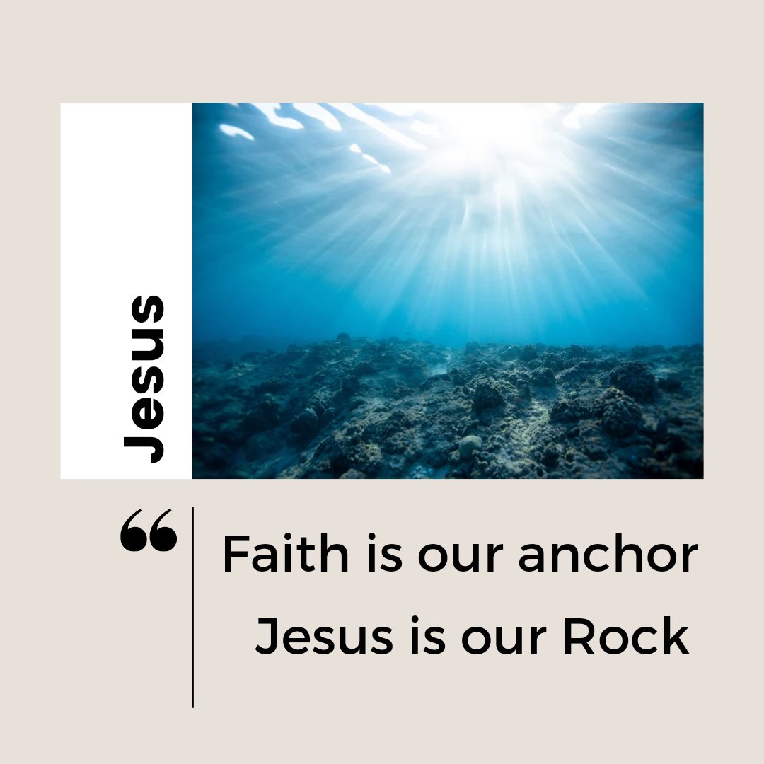 🙏🏼✨ In the storms of life, faith is our anchor, Jesus is our rock. When we can't see the way, He lights our path. Let's trust in His perfect plan and surrender our worries to Him. Keep the faith, my fellow believers! 🕊️❤️ #FaithfulJourney #ChristInMe"