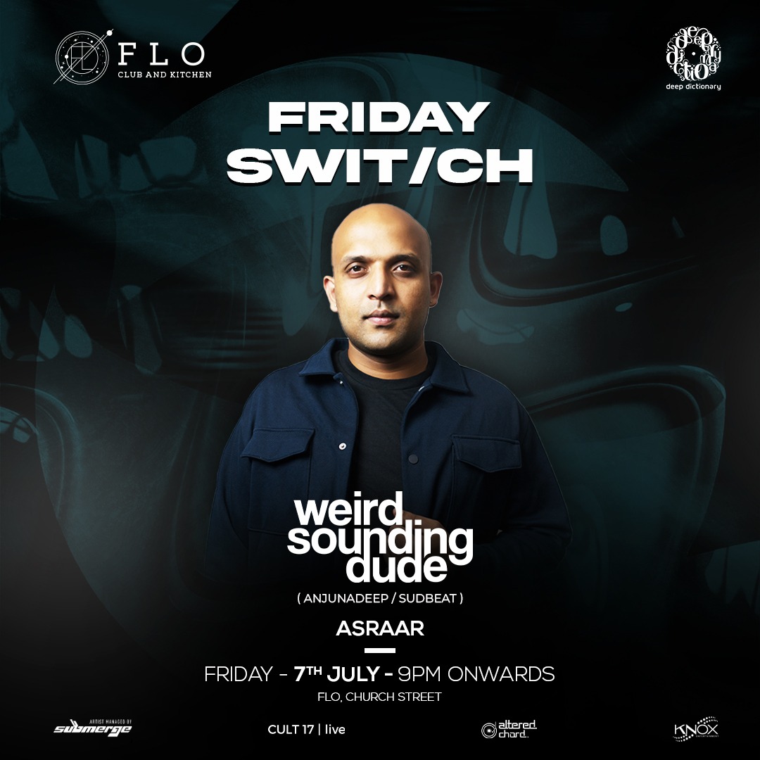 #Bangalore #GigAlert switching the vibes to #Progressivehouse tonight at #FloChruchstreet

Guestlist: forms.gle/SU3HFrYMmt9X4N…