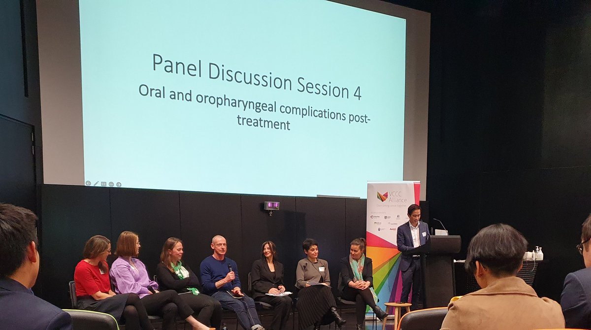 We thanks our consumers - patients with lived experience of oral cancers - for sharing their experiences post-treatment at today's event: Oral and Oropharyngeal Cancers for primary healthcare practitioners. <a href="/tsienfua/">Tsien Fua</a> <a href="/PeterMacCC/">Peter Mac Cancer Centre</a>